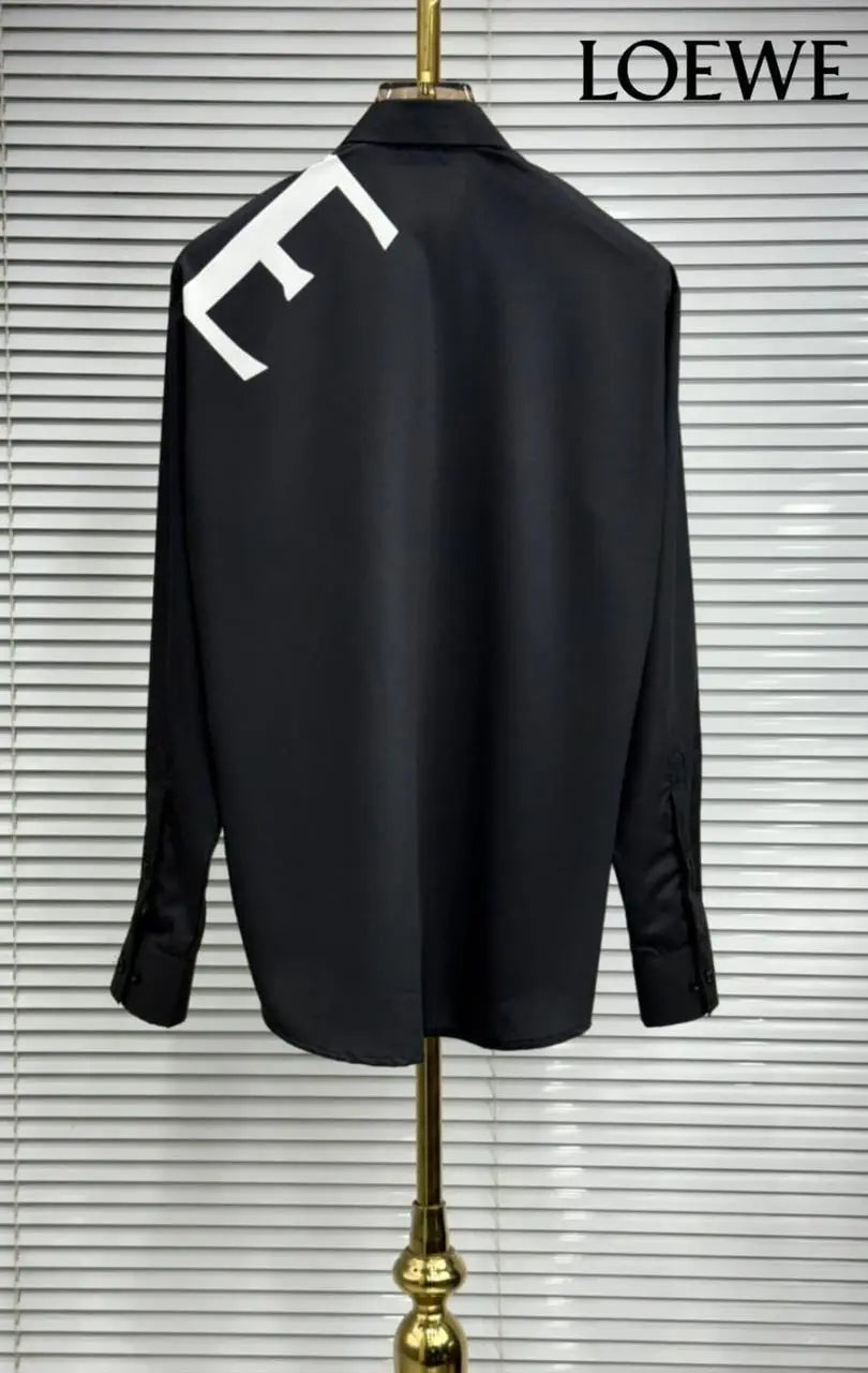 Loewe Black Designer CR7 Edition Premium Shirt With Box Packing