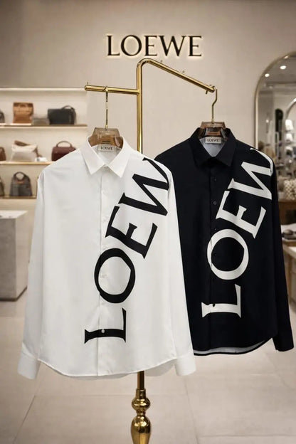 Loewe White Designer CR7 Edition Premium Shirt With Box Packing