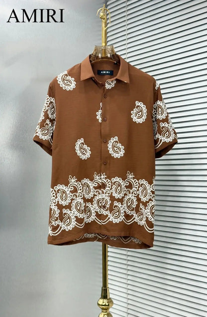 Amiri Light Brown Designer Premium Shirt