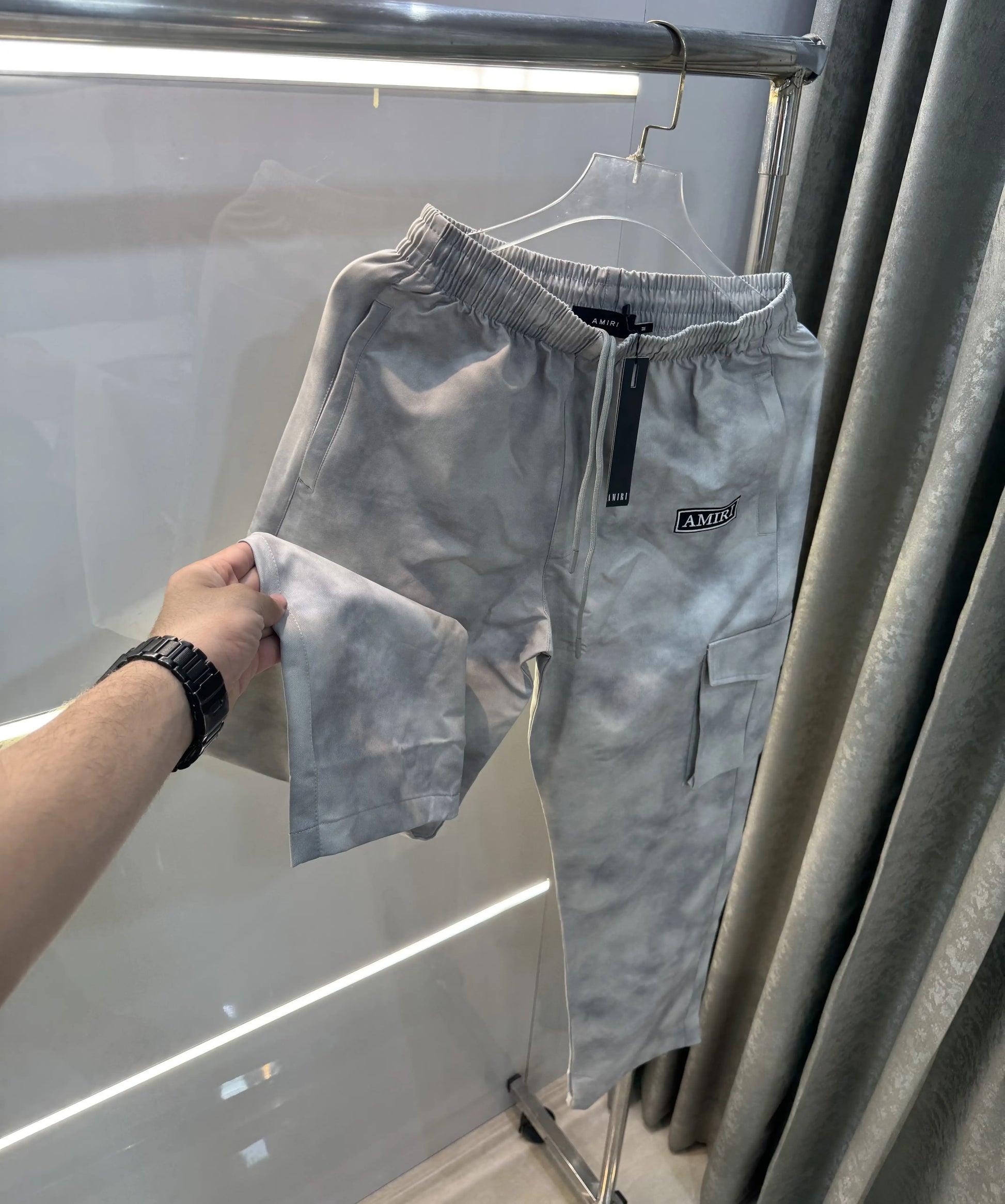 Amiri Grey Imported Premium Trackpant