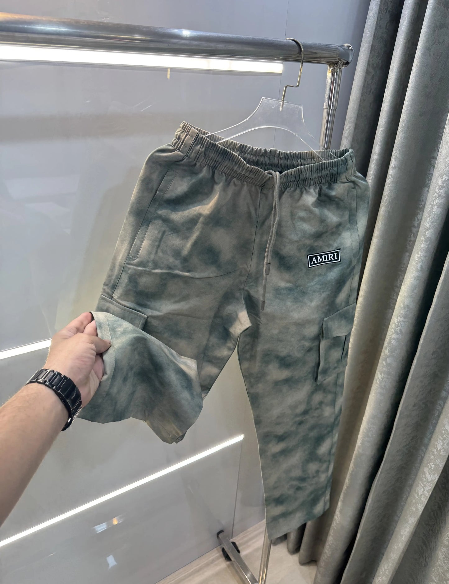 Amiri Green Imported Premium Trackpant