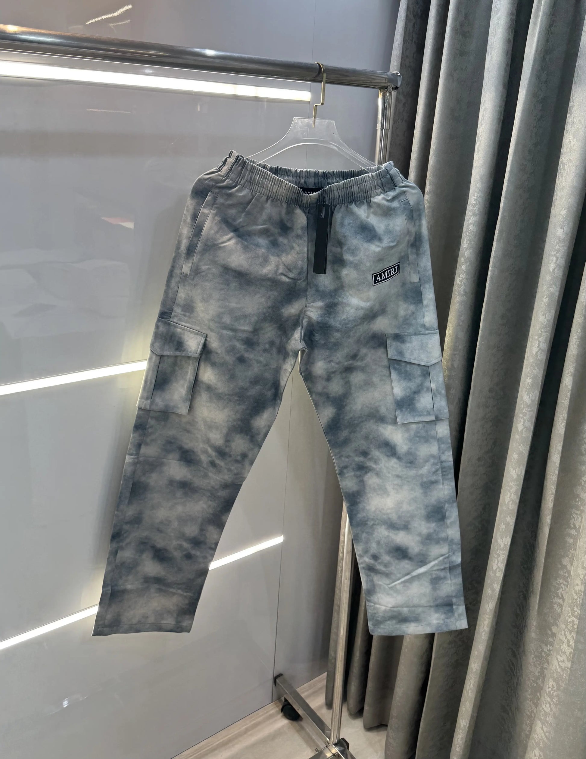 Amiri Sky Blue Imported Premium Trackpant