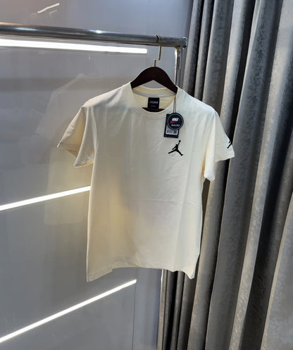Air jordan Cream Back Print Imported T-Shirt