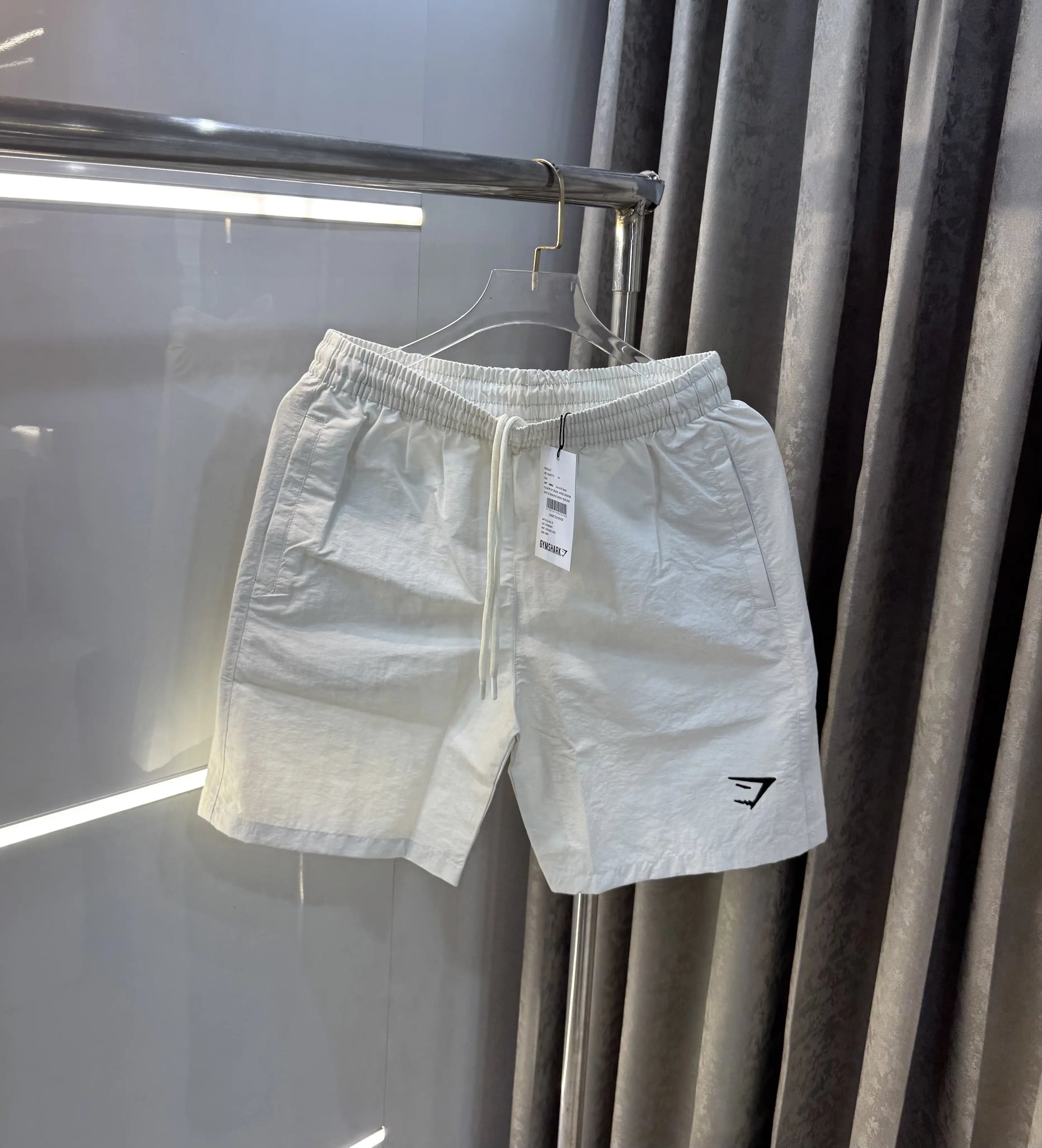 Gym Shark White Limited Edition Premium 🩳 Shorts