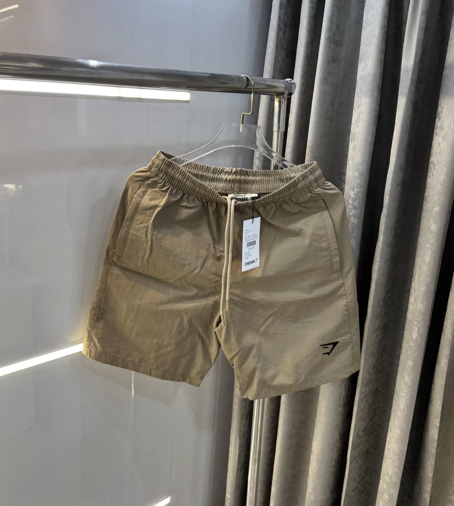Gym Shark Beige Limited Edition Premium 🩳 Shorts