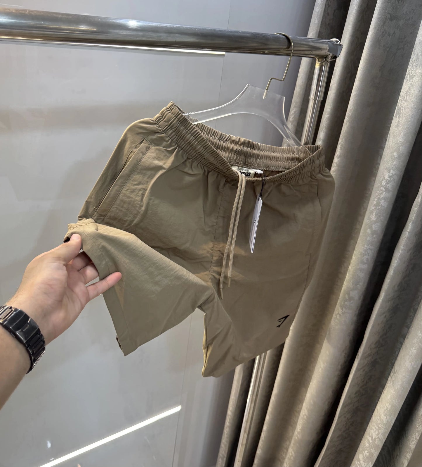 Gym Shark Beige Limited Edition Premium 🩳 Shorts