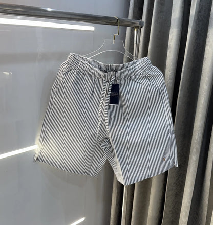 Ralph Lauren Grey Premium Linen Shorts
