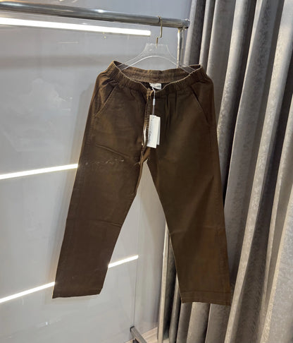Calvin Klein Brown Premium Linen Trouser
