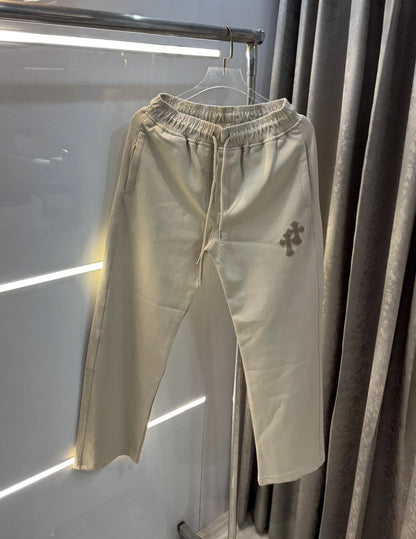 Chrome Hearts Beige Premium Trackpant