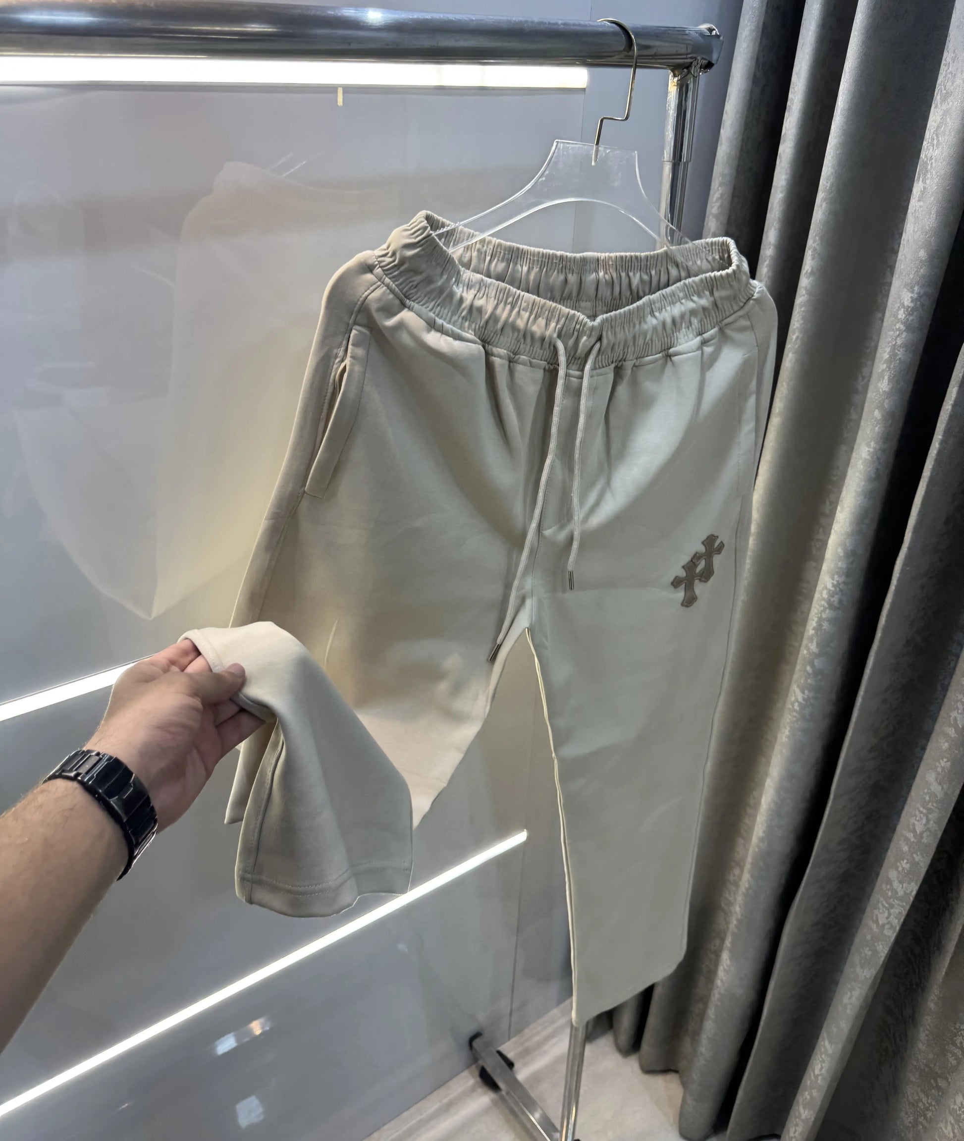 Chrome Hearts Beige Premium Trackpant