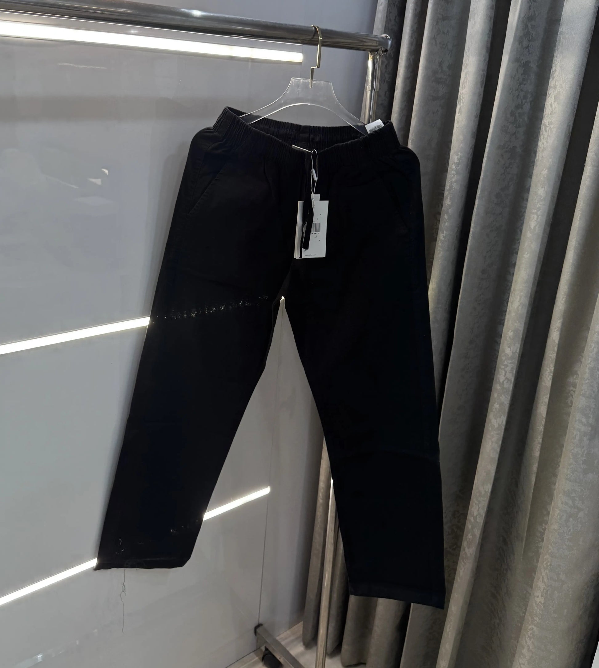 Calvin Klein Black Premium Linen Trouser