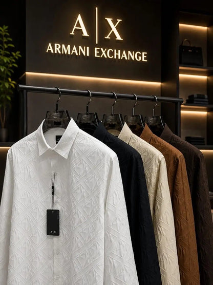 Arman i Exchange Cream Luxury Shirt With Premium Box Packing