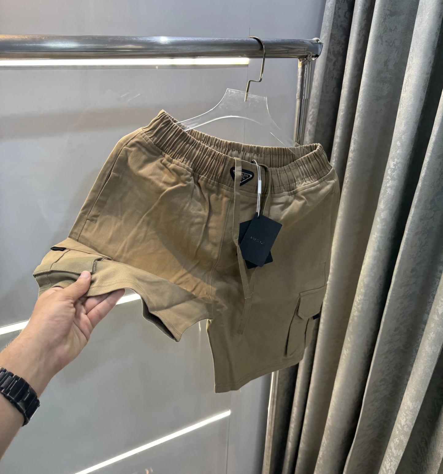 Prada Milano Beige Limited Edition Premium 🩳Shorts