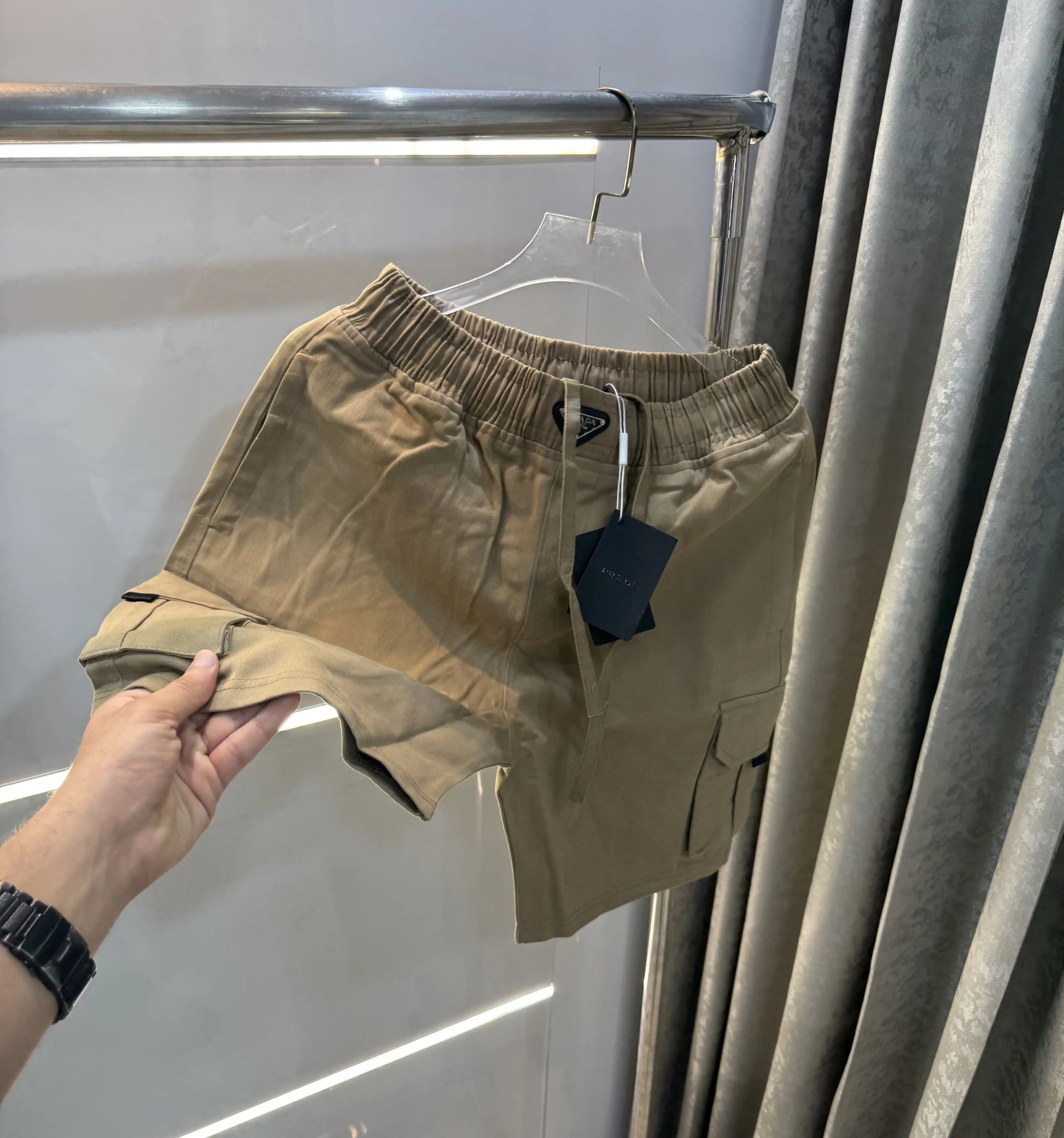 Prada Milano Beige Limited Edition Premium 🩳Shorts