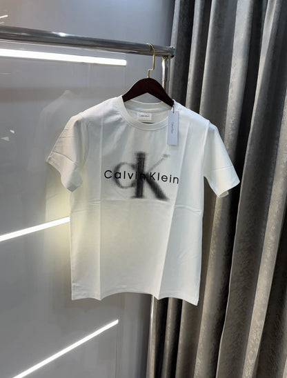 Calvin Klein White Logo Work Premium T-Shirt
