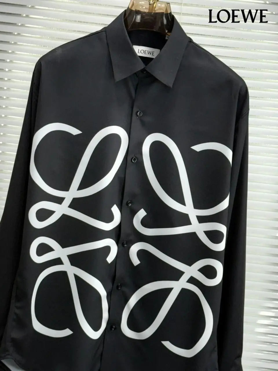 Loewe Black Designer Premium Shirt
