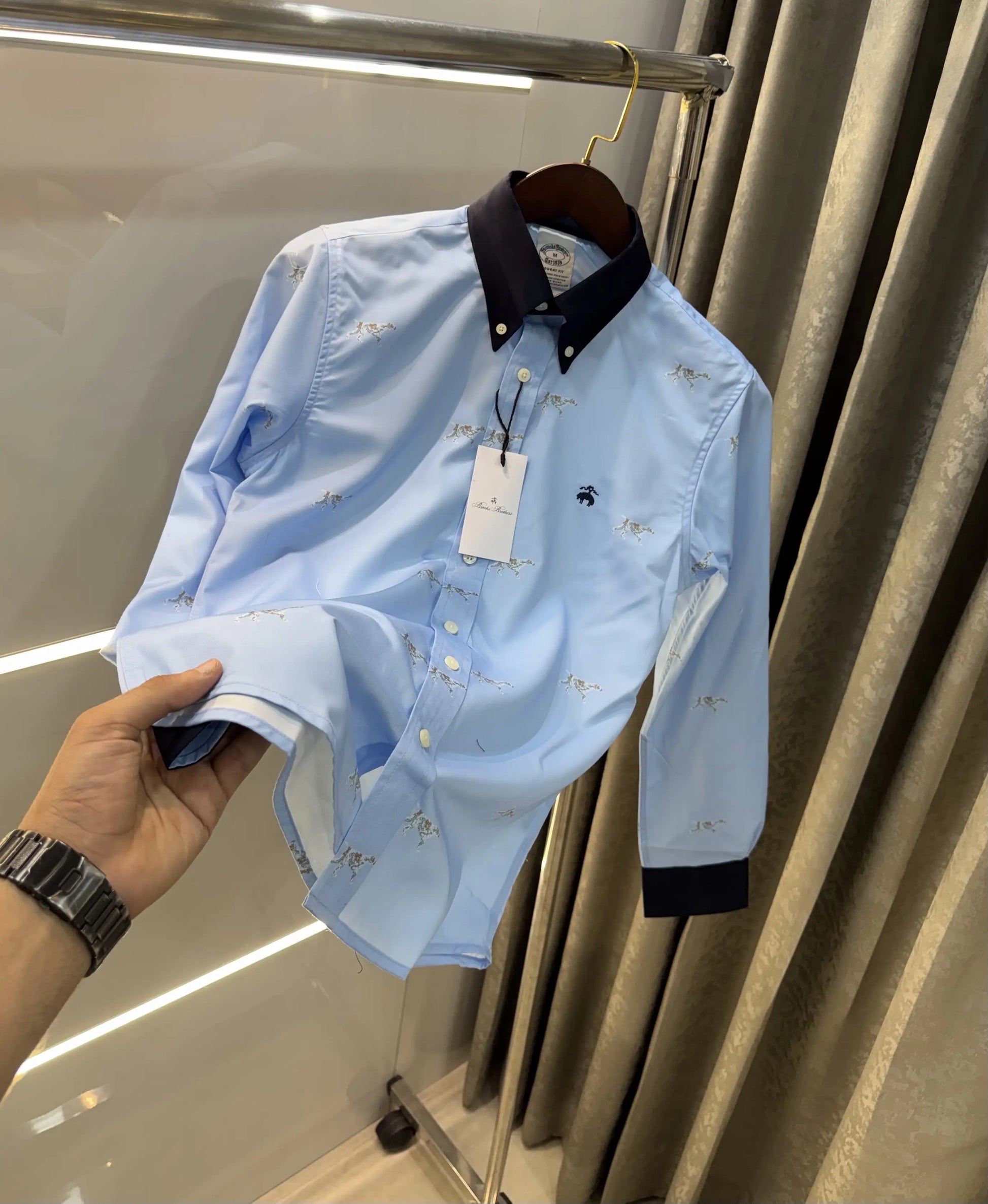 Brooks Brother Sky Blue Premium Shirt
