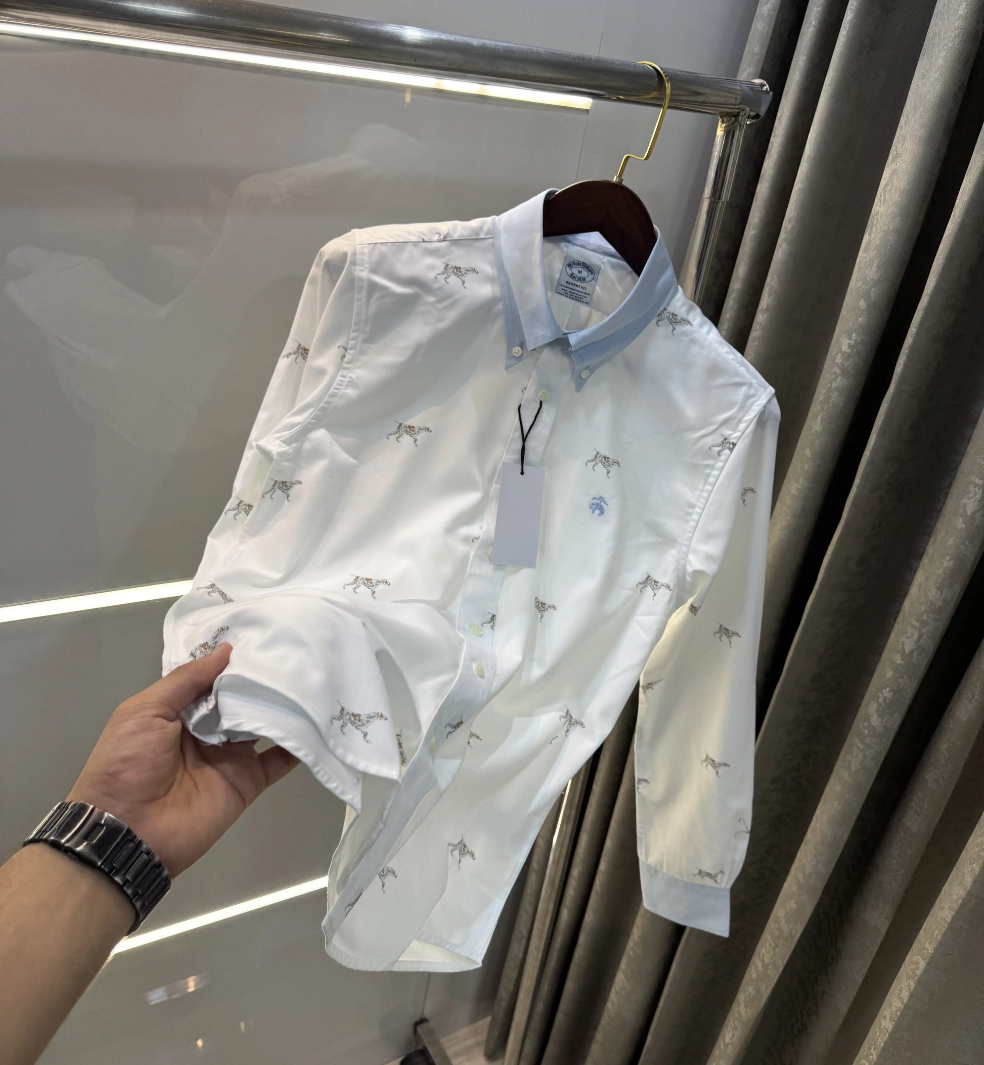 Brooks Brother White Premium Shirt
