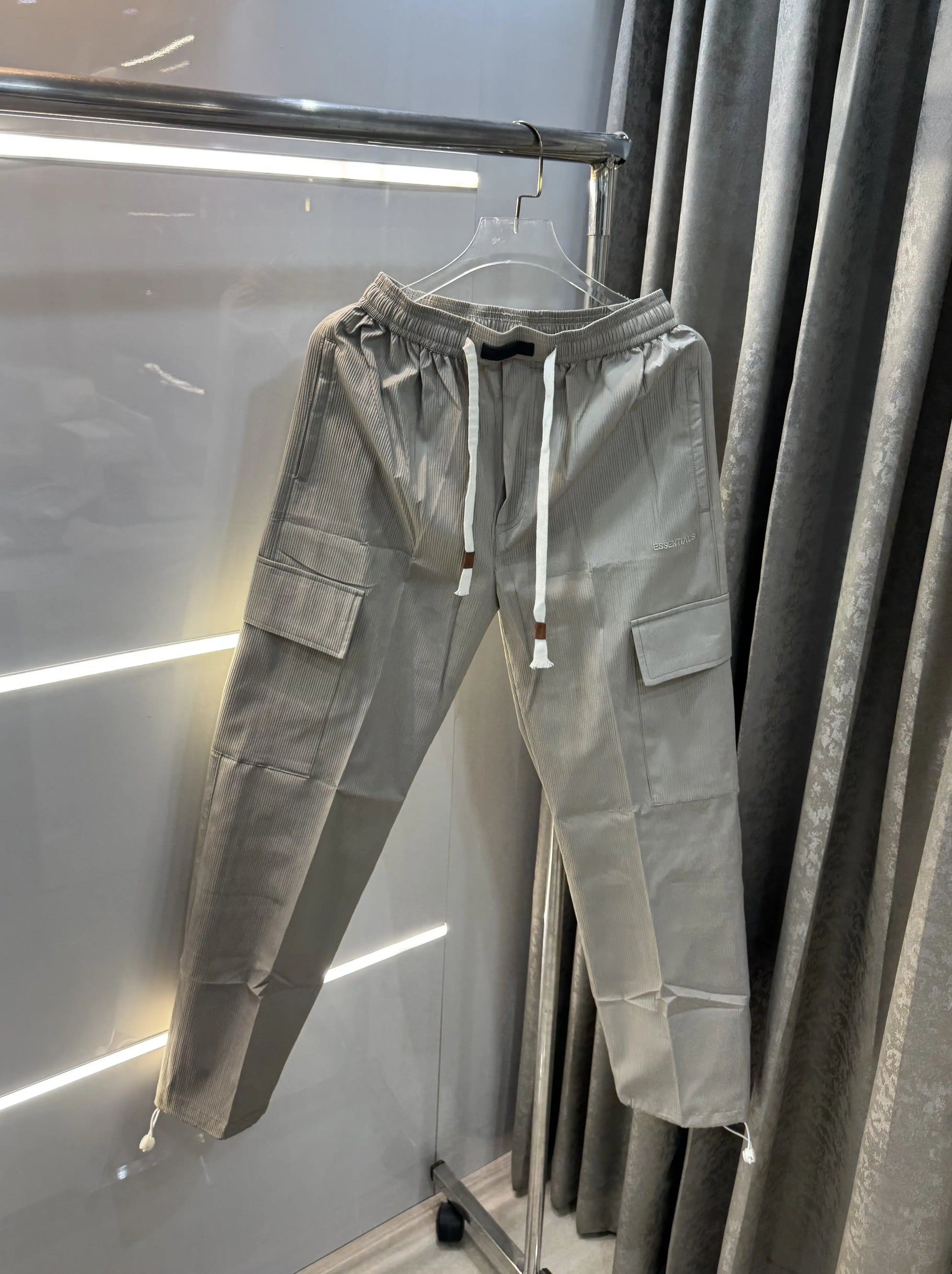 Essential Fear Of God Cream Imported Premium Trackpant
