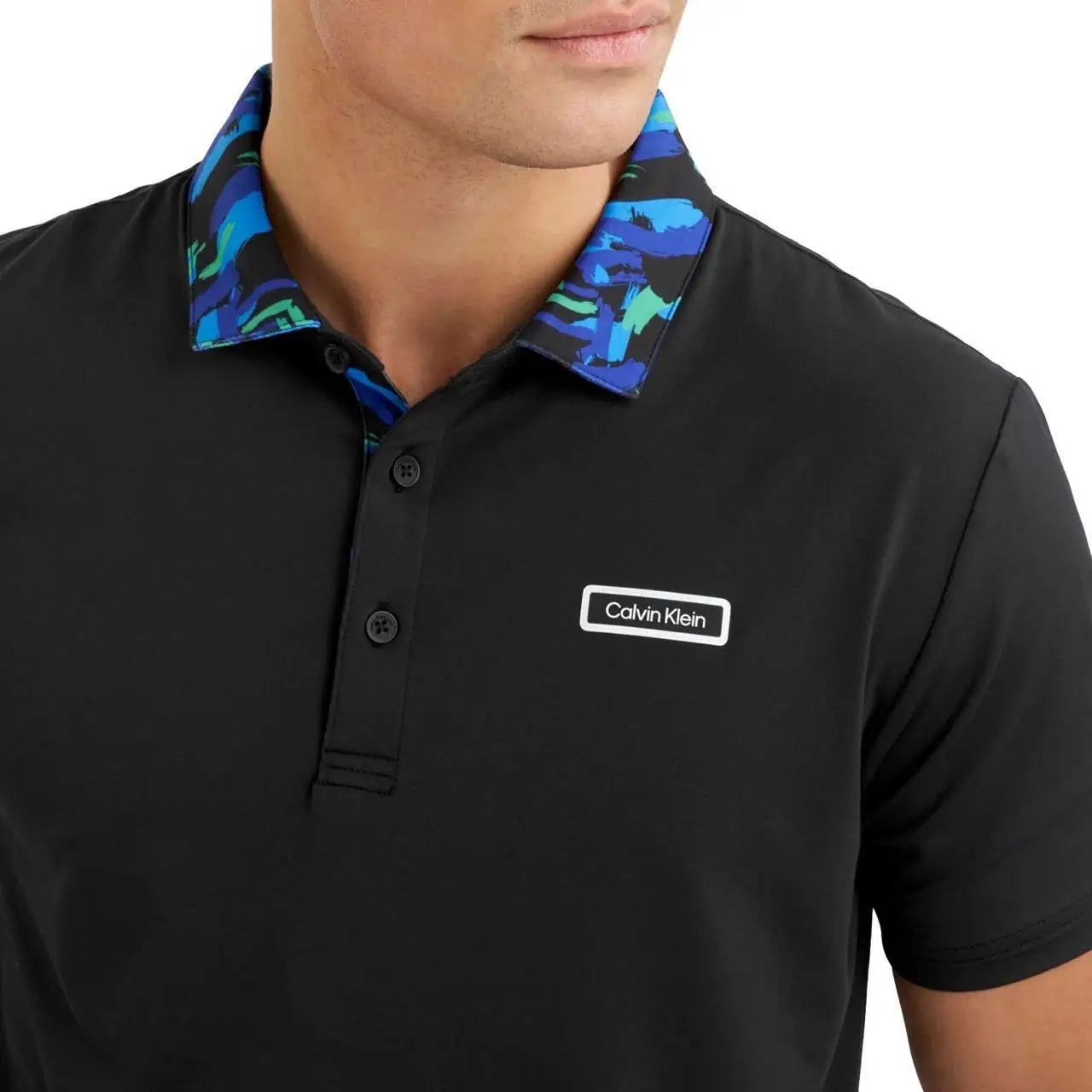 Calvin  Klein Black Premium Polo T-Shirt
