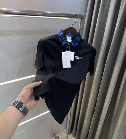 Calvin  Klein Black Premium Polo T-Shirt