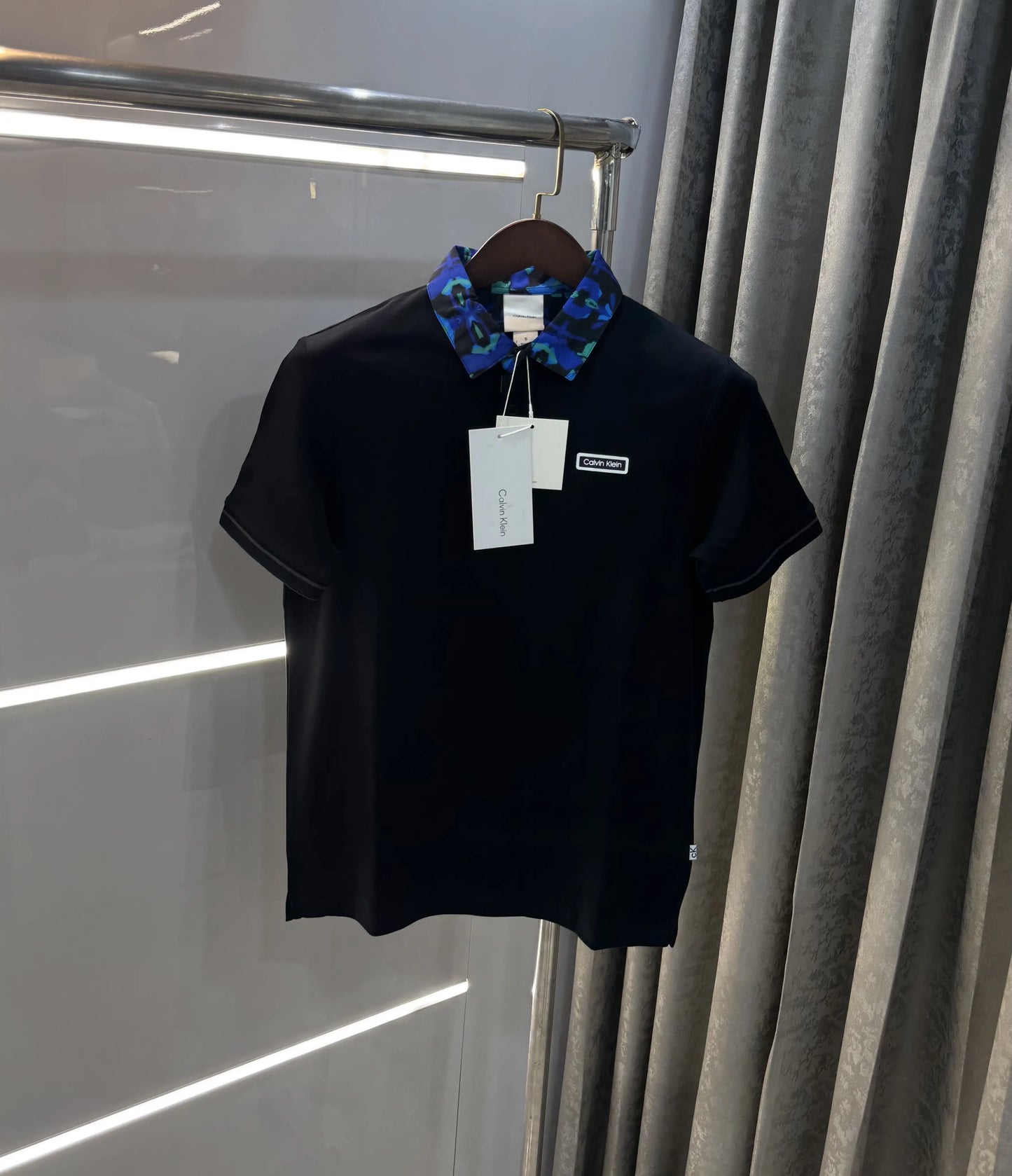 Calvin  Klein Black Premium Polo T-Shirt