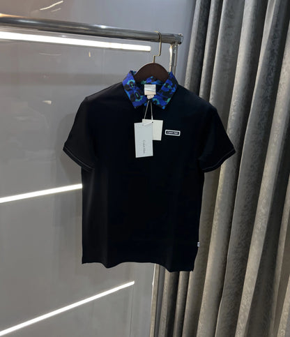 Calvin  Klein Black Premium Polo T-Shirt