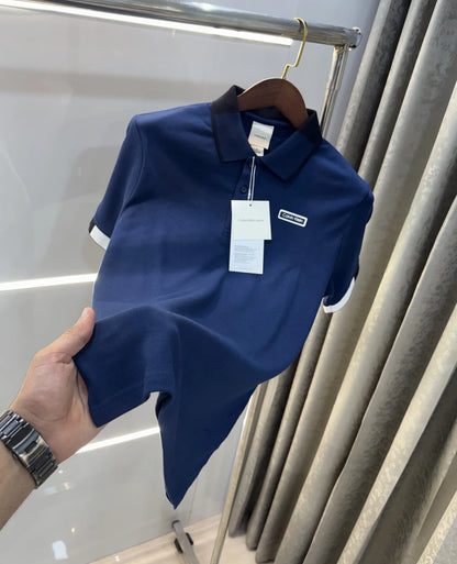 Calvin  Klein Petrol Blue Premium Polo T-Shirt