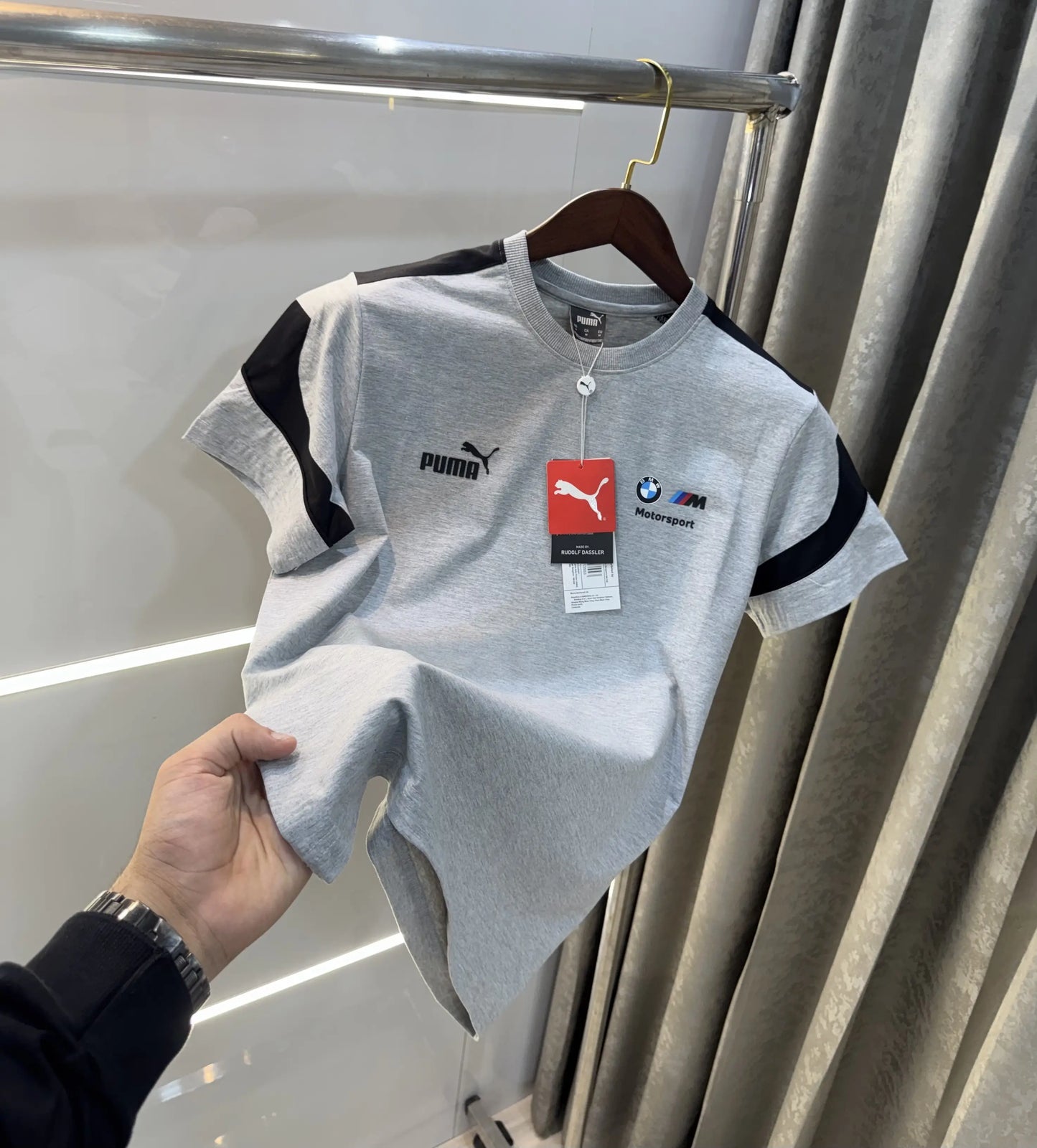 Pum a Bmw Edition Grey Premium T-Shirt