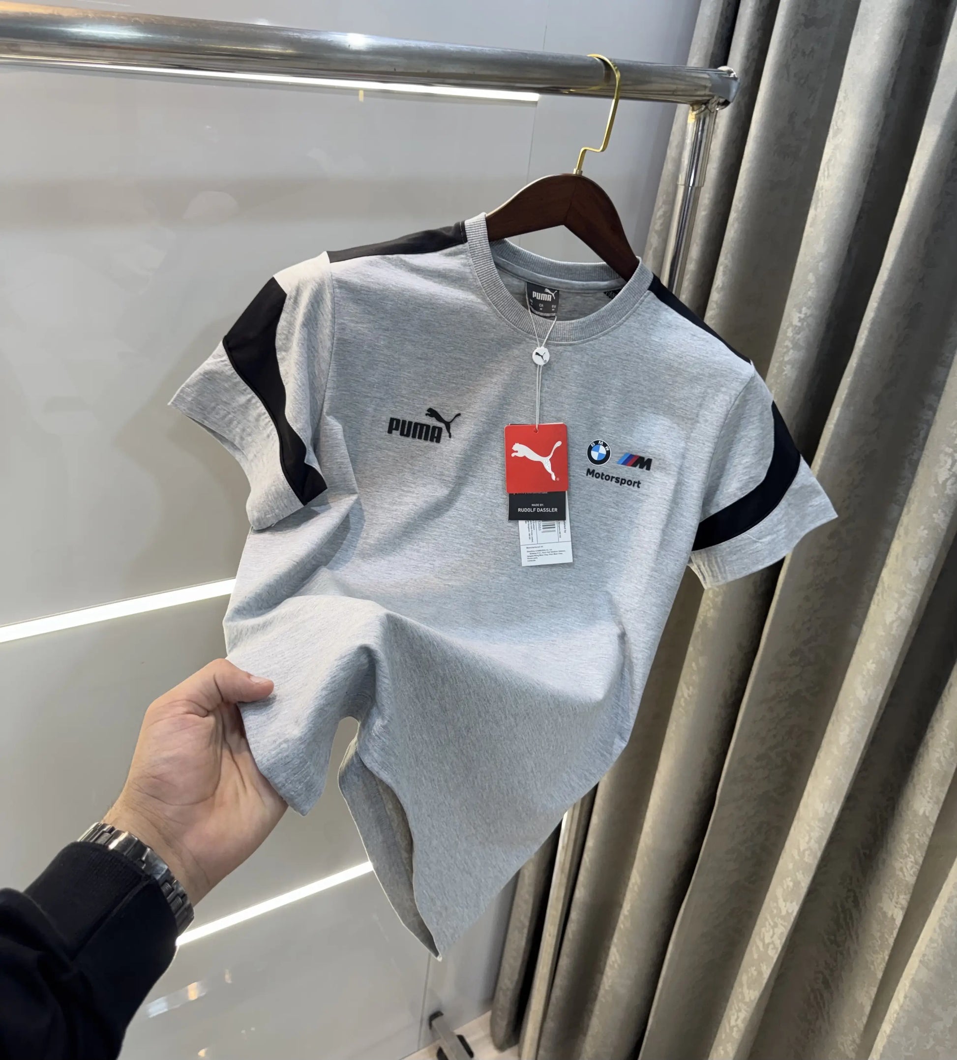 Pum a Bmw Edition Grey Premium T-Shirt