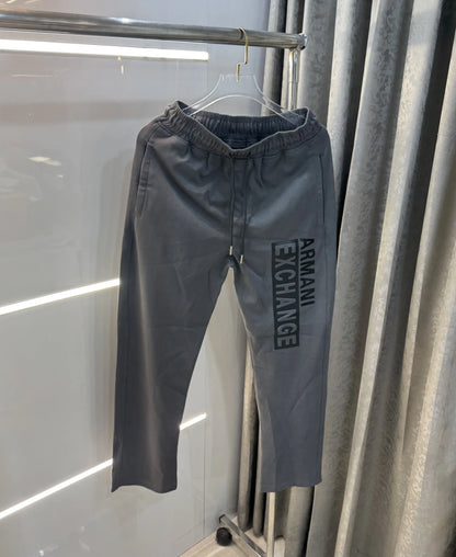 Armani Exchange Grey Premium Trackpant