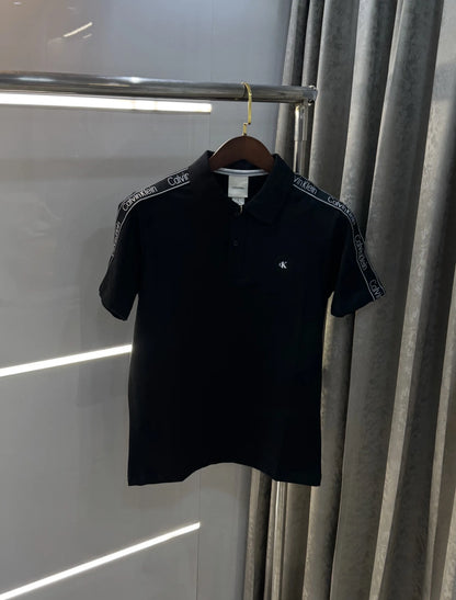 Calvin  Klein Black Premium Polo T-Shirt