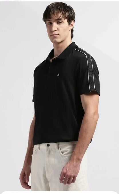 Calvin  Klein Black Premium Polo T-Shirt