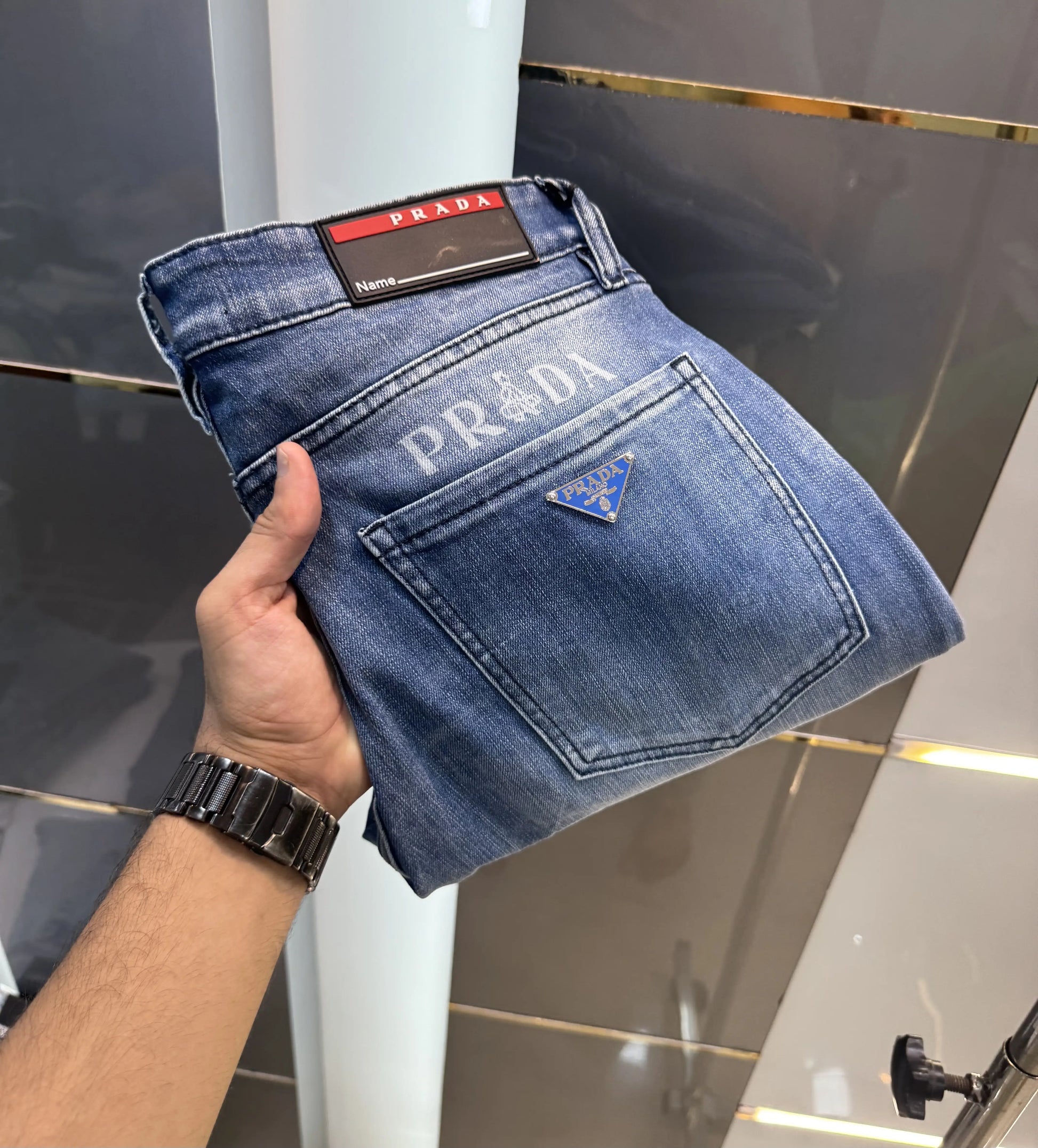 Prad a Milano Blue Imported Premium Denim