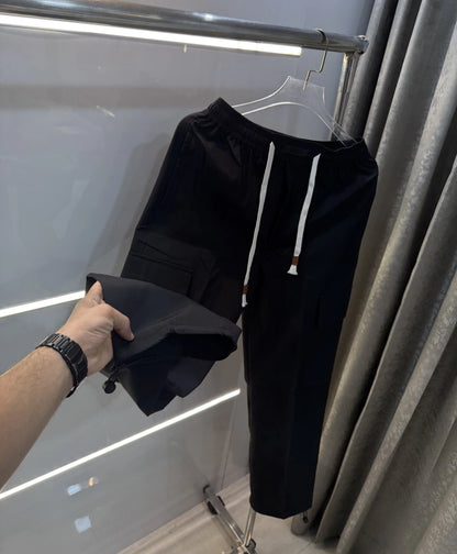 Essential Fear Of God Black Imported Premium Trackpant