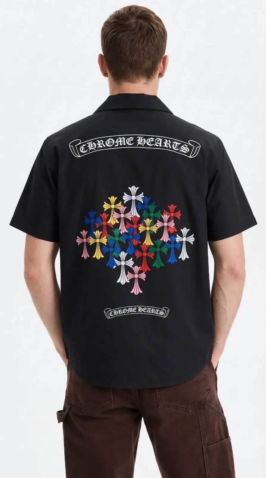 Chrome Hearts Black Designer Premium Shirt