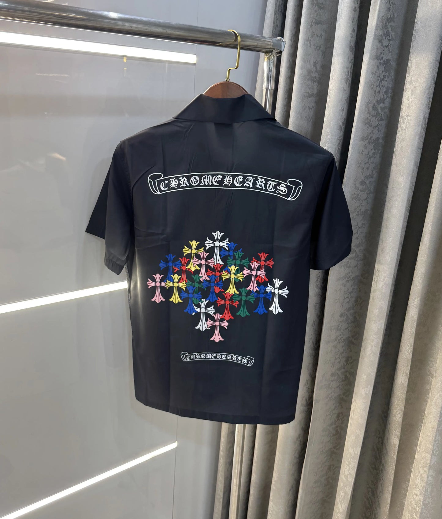 Chrome Hearts Black Designer Premium Shirt