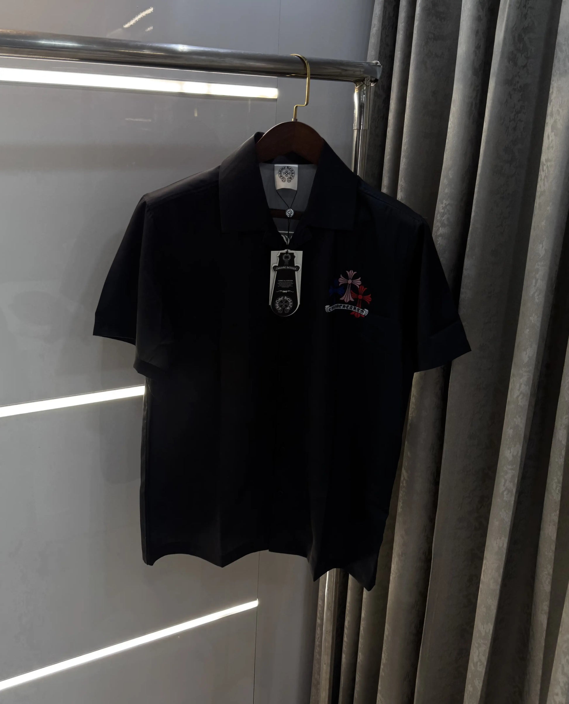 Chrome Hearts Black Designer Premium Shirt