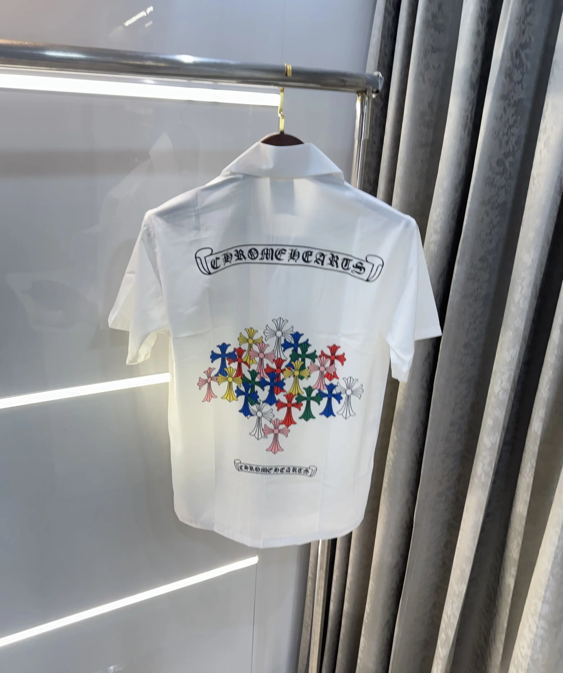 Chrome Hearts White Designer Premium Shirt