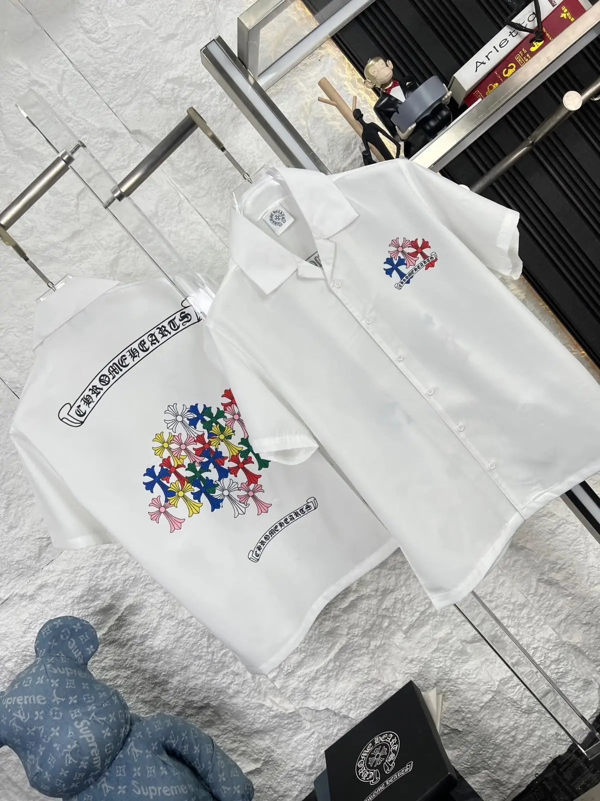 Chrome Hearts White Designer Premium Shirt