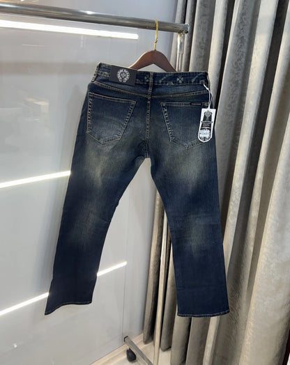 Chrome Hearts dark Greenish Imported Premium Denim