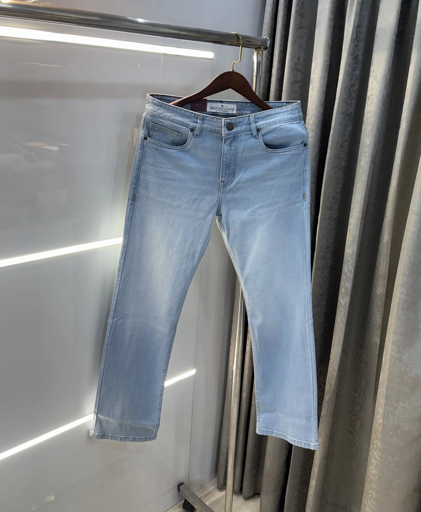 Abercombie &Fitch Sky Blue Imported Premium Denim