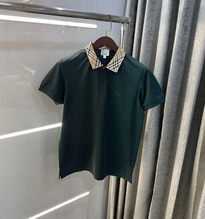 Burberr y Green Imported Polo T-Shirt