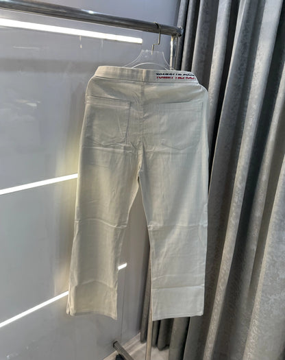 Tommy  Hilfiger Beige Premium Classic Trouser