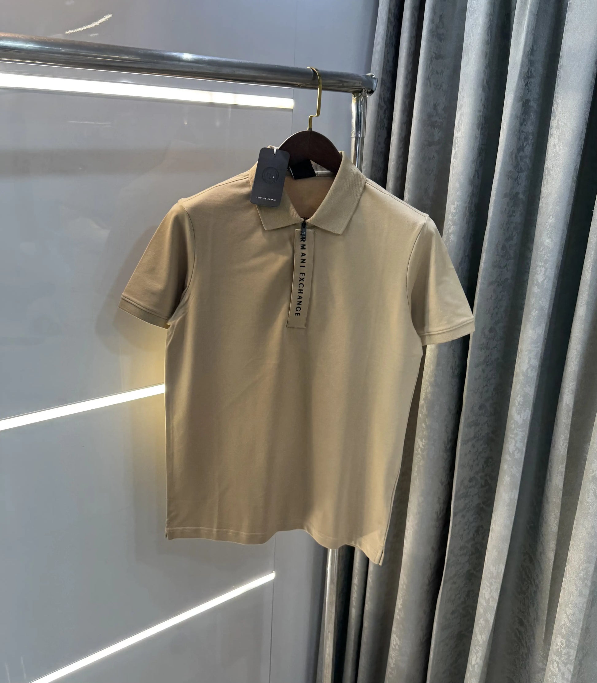 Arman i Exchange Beige Imported Polo T-Shirt
