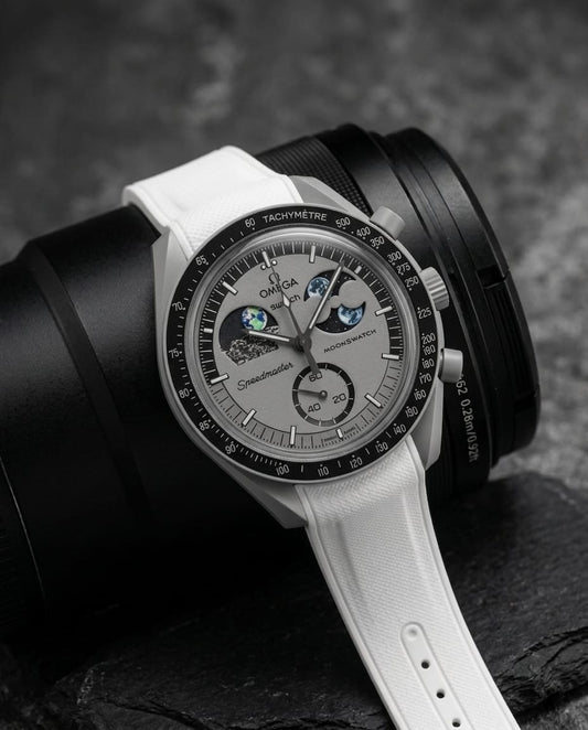OMG. Moon Limited Edition White Premium Watch