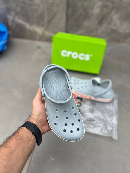 Crocs Bayaband Clog Grey Orange