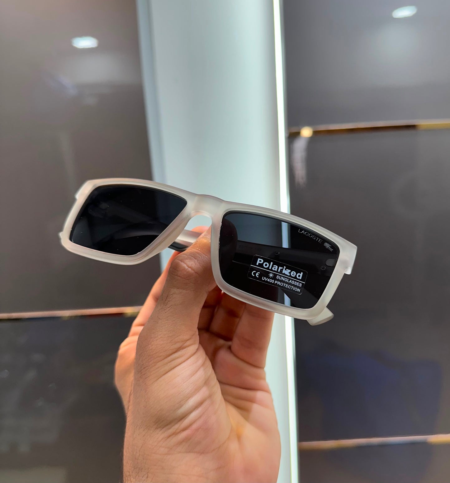 LC Matt Grey Black Luxury Shades
