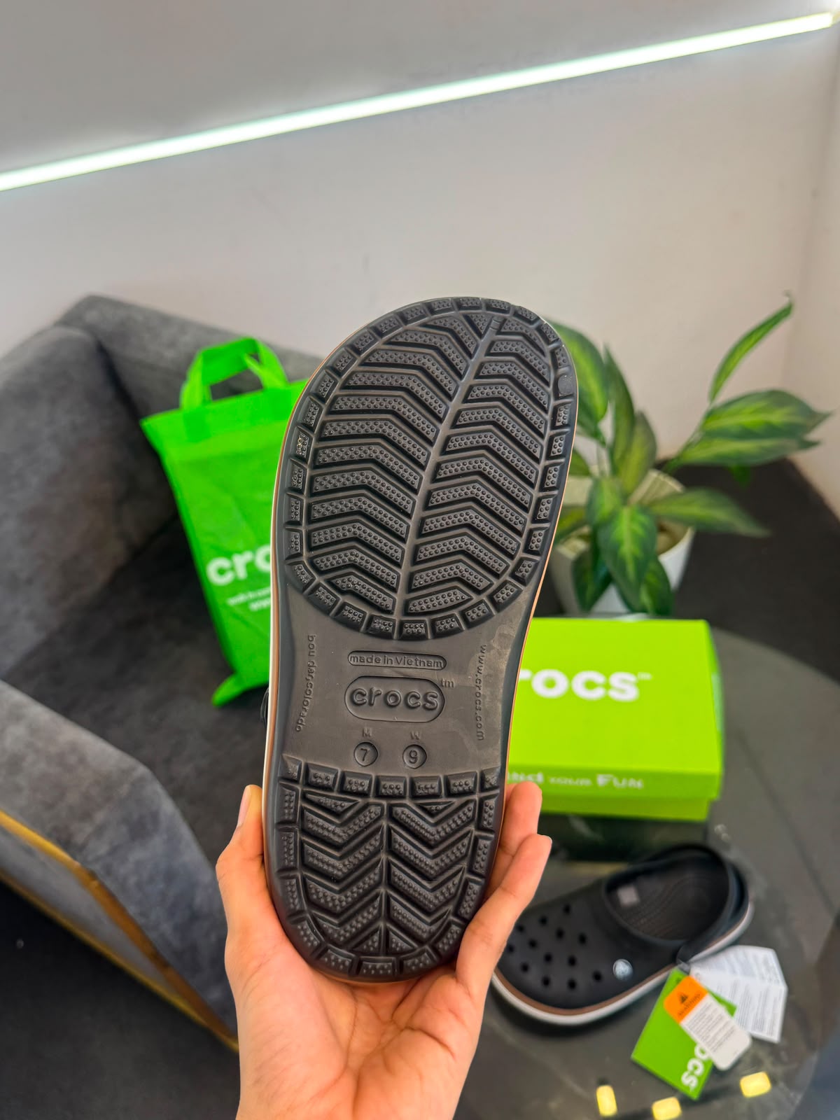 Crocs Crocband Gum Clog Black
