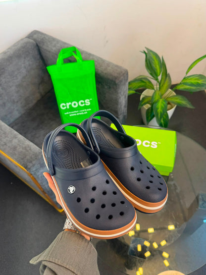 Crocs Crocband Gum Clog Navy